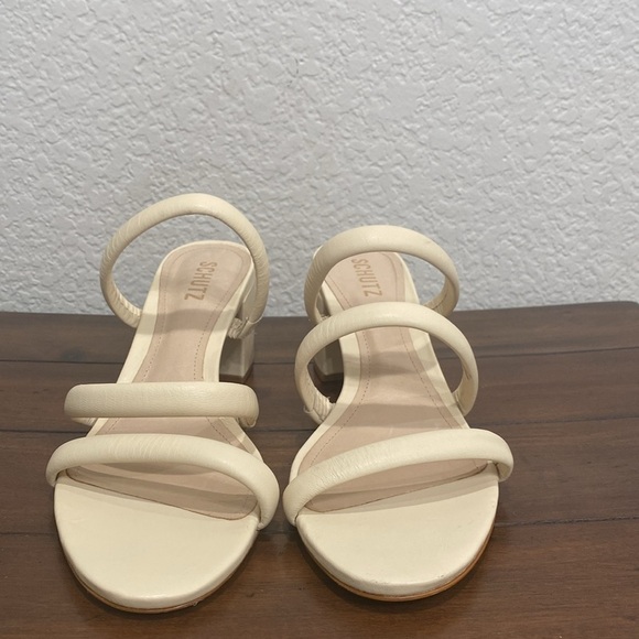 Schutz Olly Block Heel Sandals Size 11 - Picture 4 of 9